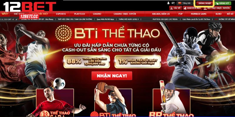 Đăng Nhập 12BET